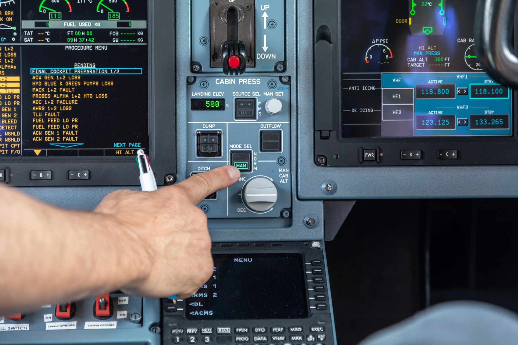 Atr 72 600 Cockpit Diagram